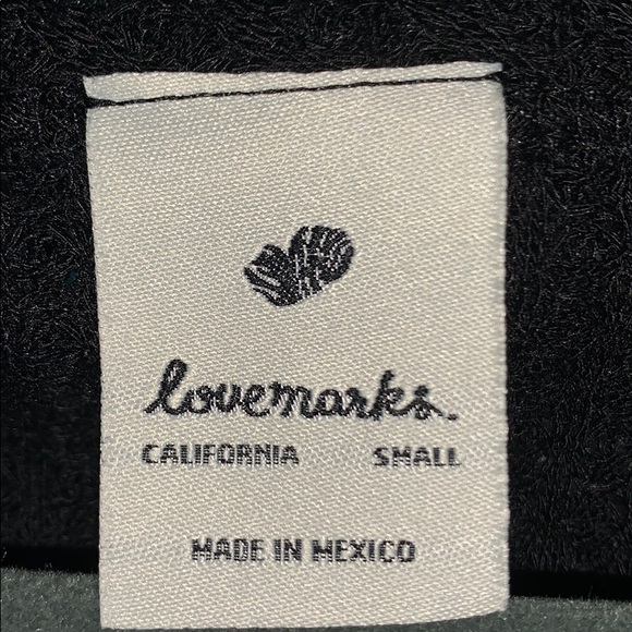 Black button up sweater (with tie in front) - Picture 3 of 3